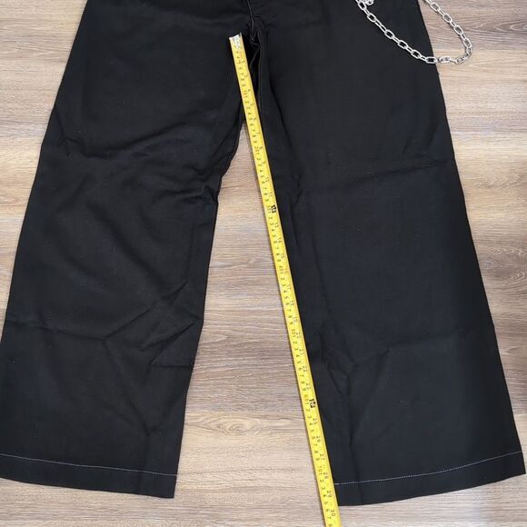 The Ragged Priest The Drop Out Wide Leg Chains Pants Sz 12 NWT - Picture 12 of 12